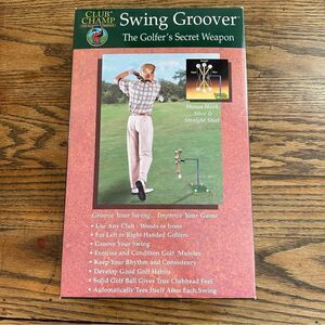 Club Champ Swing Groover Model 9202 Vintage 1999 “The Golfer’s Secret Weapon”‎